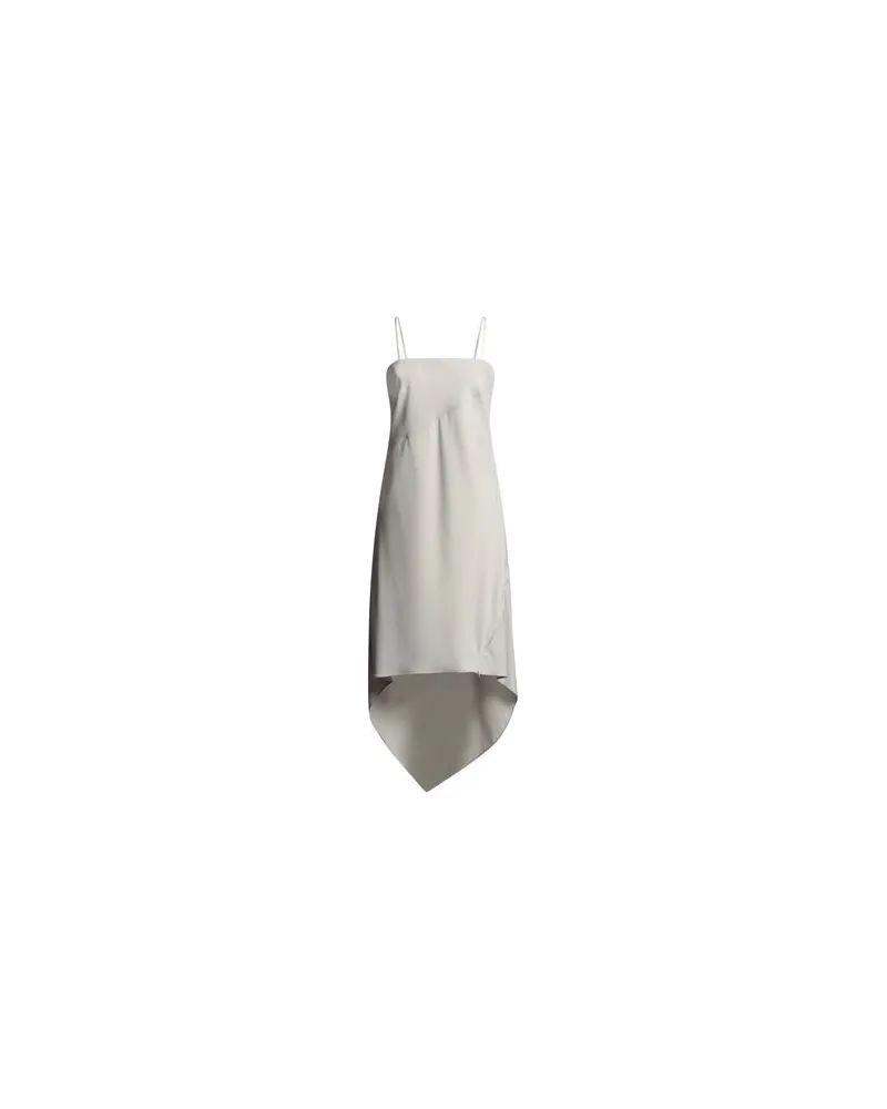 Helmut Lang KLEIDER - Midi-Kleiderauf YOOX.COM Hellgrau