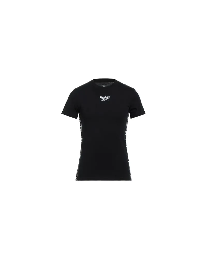 Reebok TOPS - T-shirtsauf YOOX.COM Schwarz