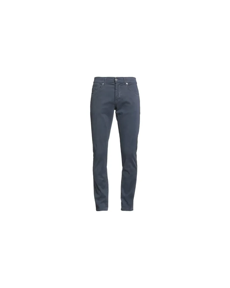 Dondup HOSEN & RÖCKE - Hosenauf YOOX.COM Taubenblau
