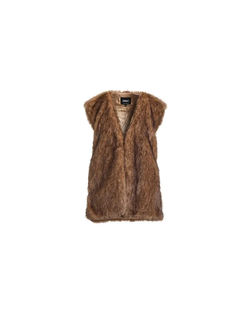 only JACKEN & MÄNTEL - Shearling- & Kunstfellauf YOOX.COM Khaki
