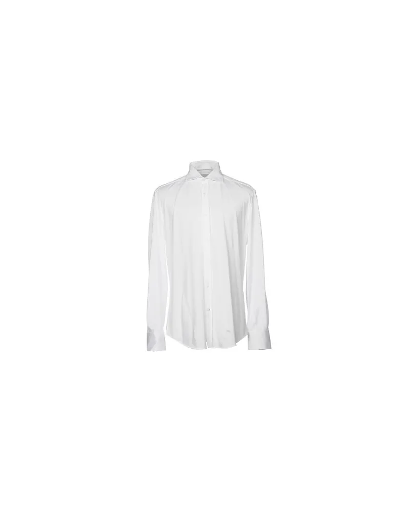 Brunello Cucinelli TOPS - Hemdenauf YOOX.COM Weiß