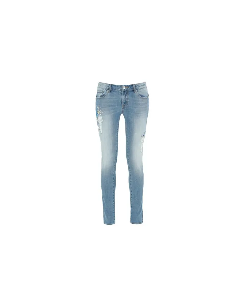 Fracomina HOSEN & RÖCKE - Jeanshosenauf YOOX.COM Blau