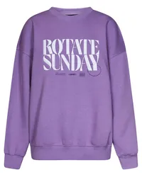 ROTATE Birger Christensen Sweatshirt Violett