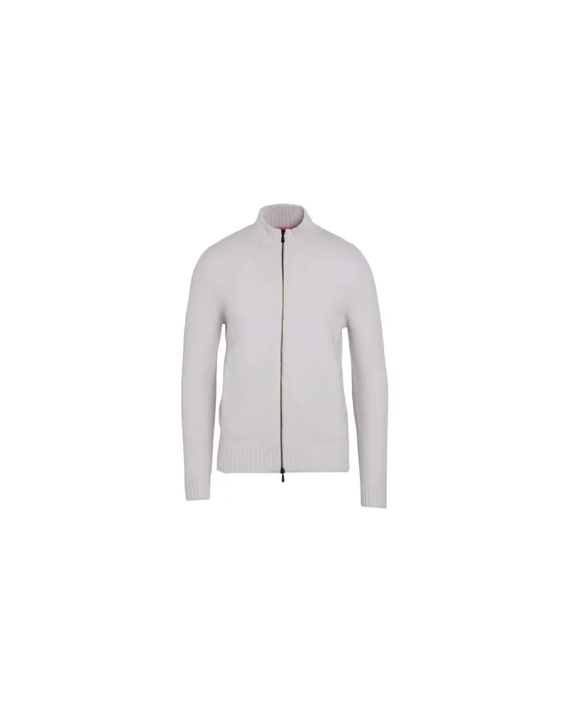 Drumohr  STRICKWAREN - Strickjackenauf YOOX.COM Hellgrau