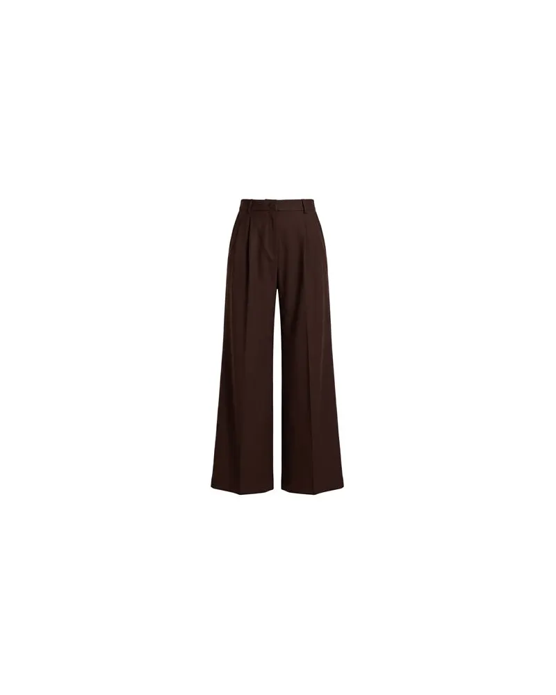 Icona By Kaos HOSEN & RÖCKE - Hosenauf YOOX.COM Dunkelbraun