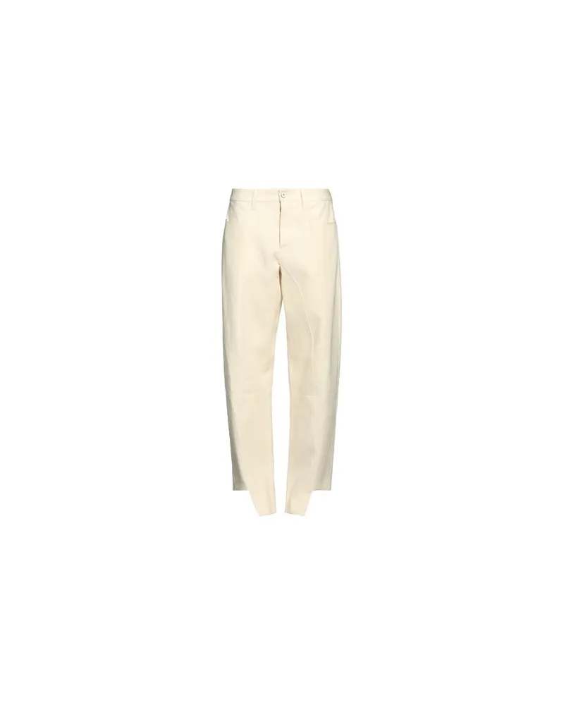Jil Sander HOSEN & RÖCKE - Hosenauf YOOX.COM Cremeweiß
