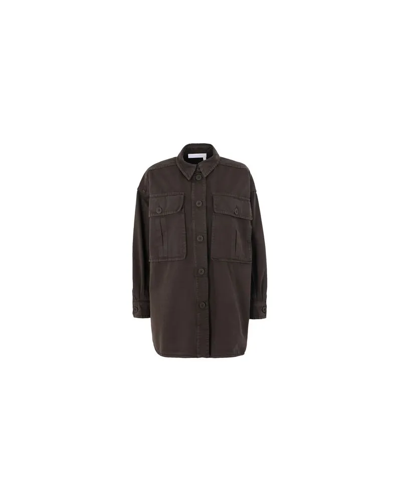 See by Chloé TOPS - Hemdenauf YOOX.COM Dunkelbraun