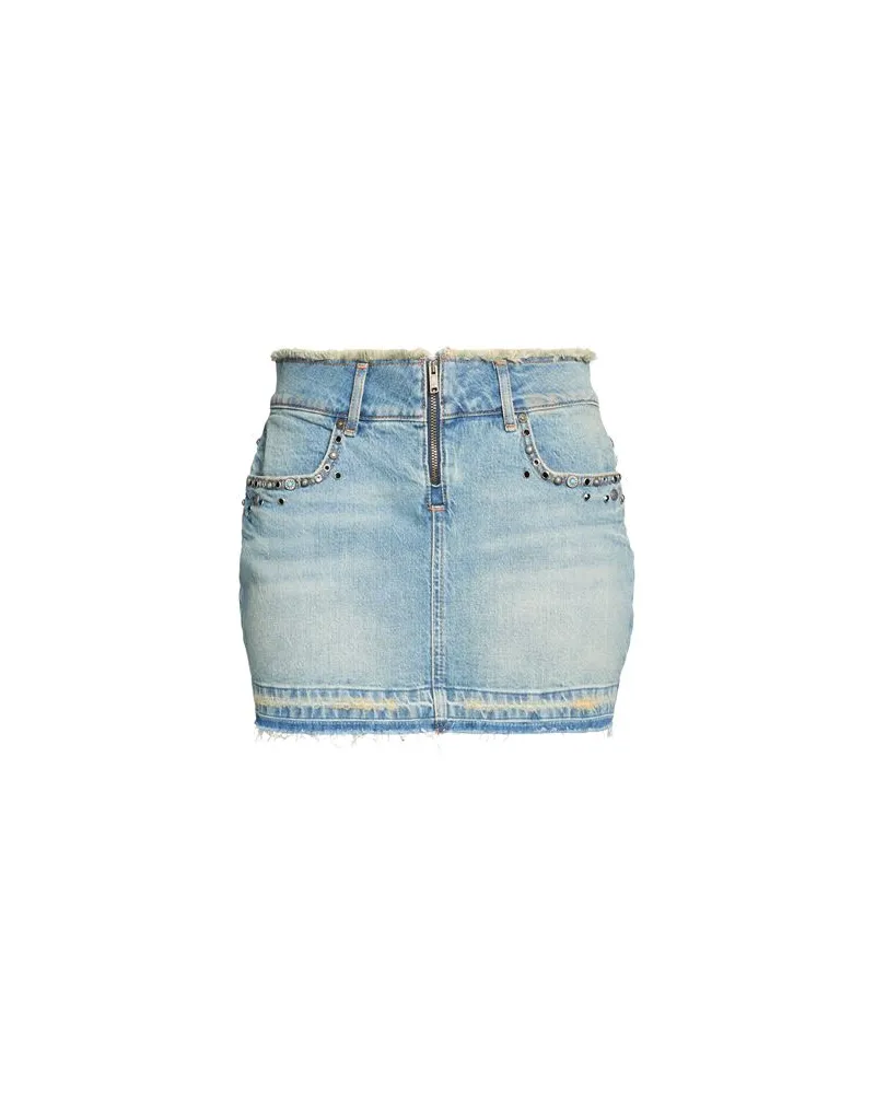 Guess HOSEN & RÖCKE - Jeansröckeauf YOOX.COM Blau