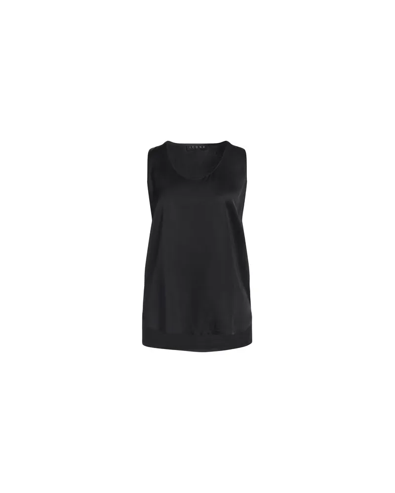 Icona By Kaos TOPS - Topsauf YOOX.COM Schwarz