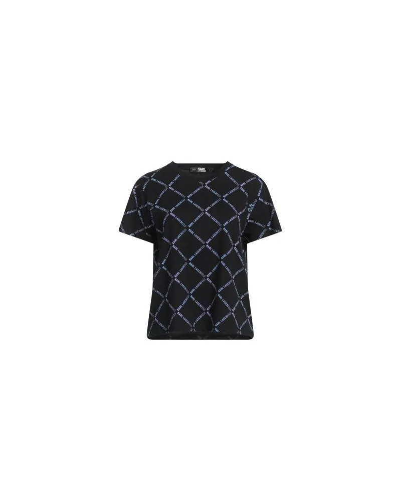 Karl Lagerfeld TOPS - T-shirtsauf YOOX.COM Schwarz