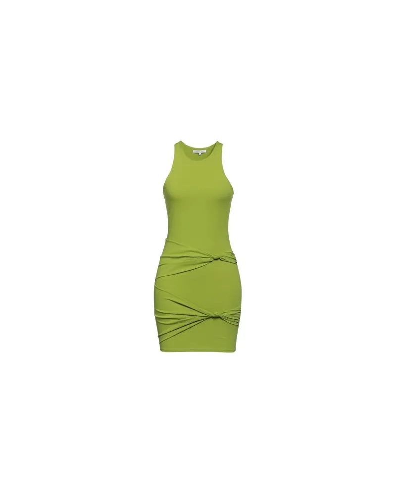 Patrizia Pepe KLEIDER - Mini-Kleiderauf YOOX.COM Limettengrün
