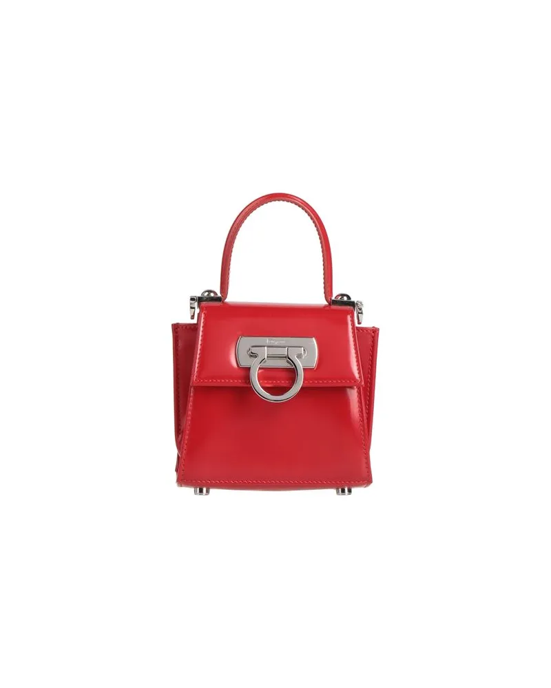 Ferragamo BALLERINA - TASCHEN - Handtaschenauf YOOX.COM Rot