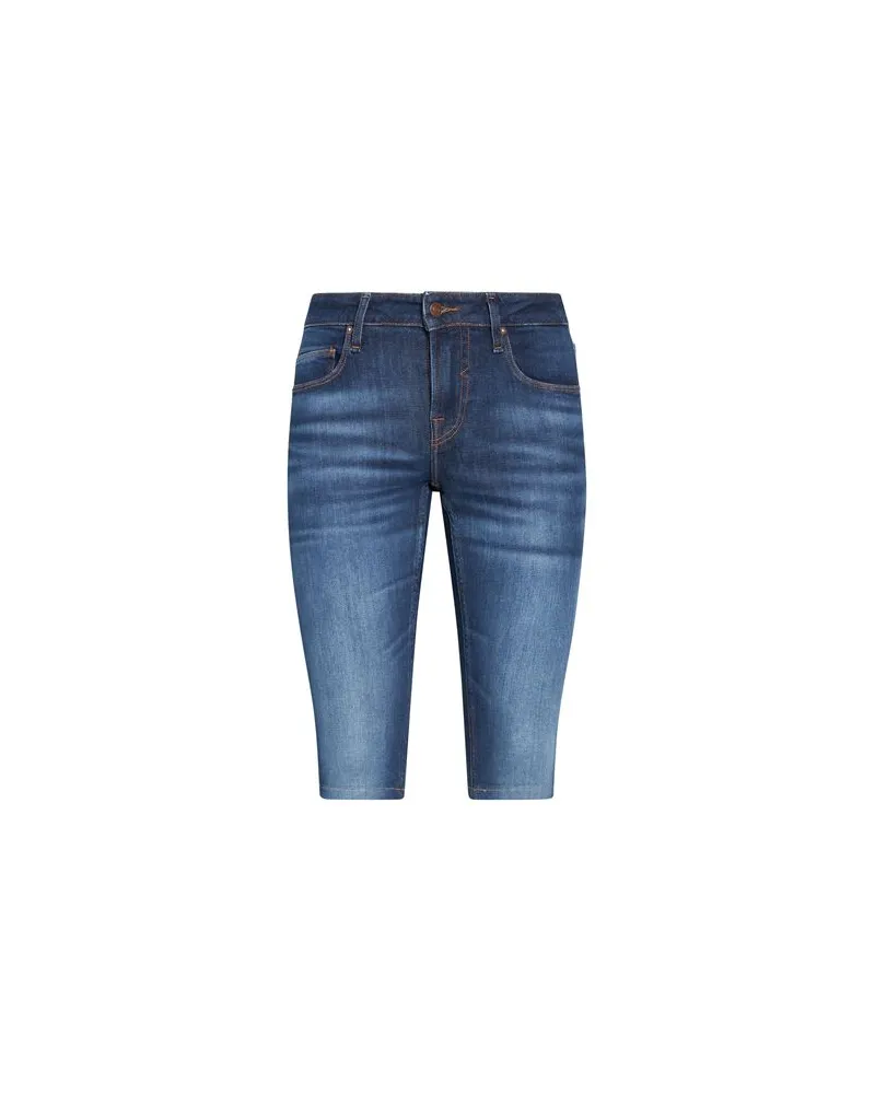 Guess HOSEN & RÖCKE - Jeansshortsauf YOOX.COM Blau