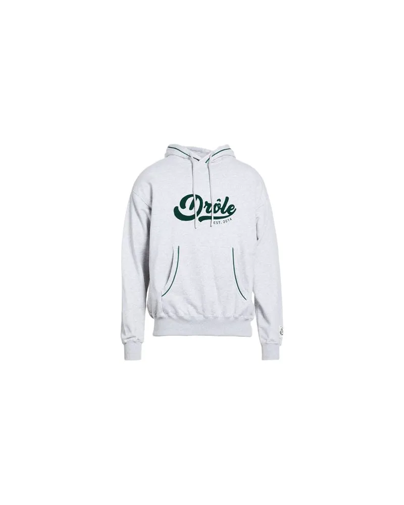 Drôle de Monsieur TOPS - Sweatshirtsauf YOOX.COM Hellgrau