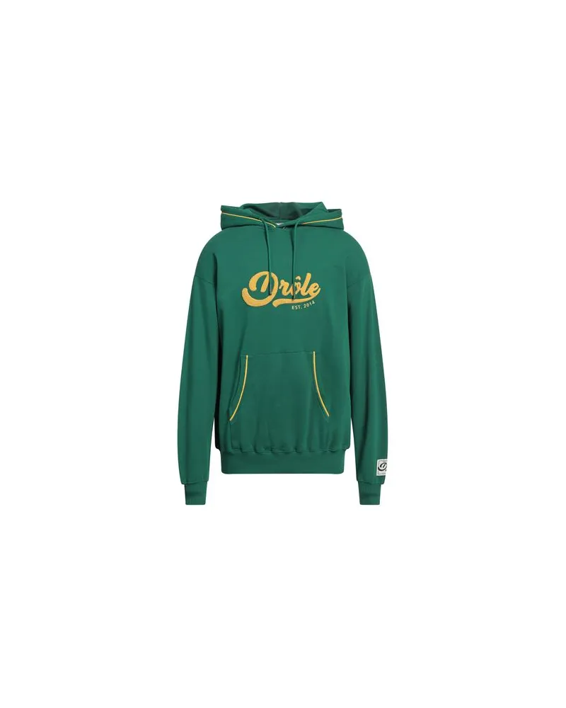 Drôle de Monsieur TOPS - Sweatshirtsauf YOOX.COM Grün