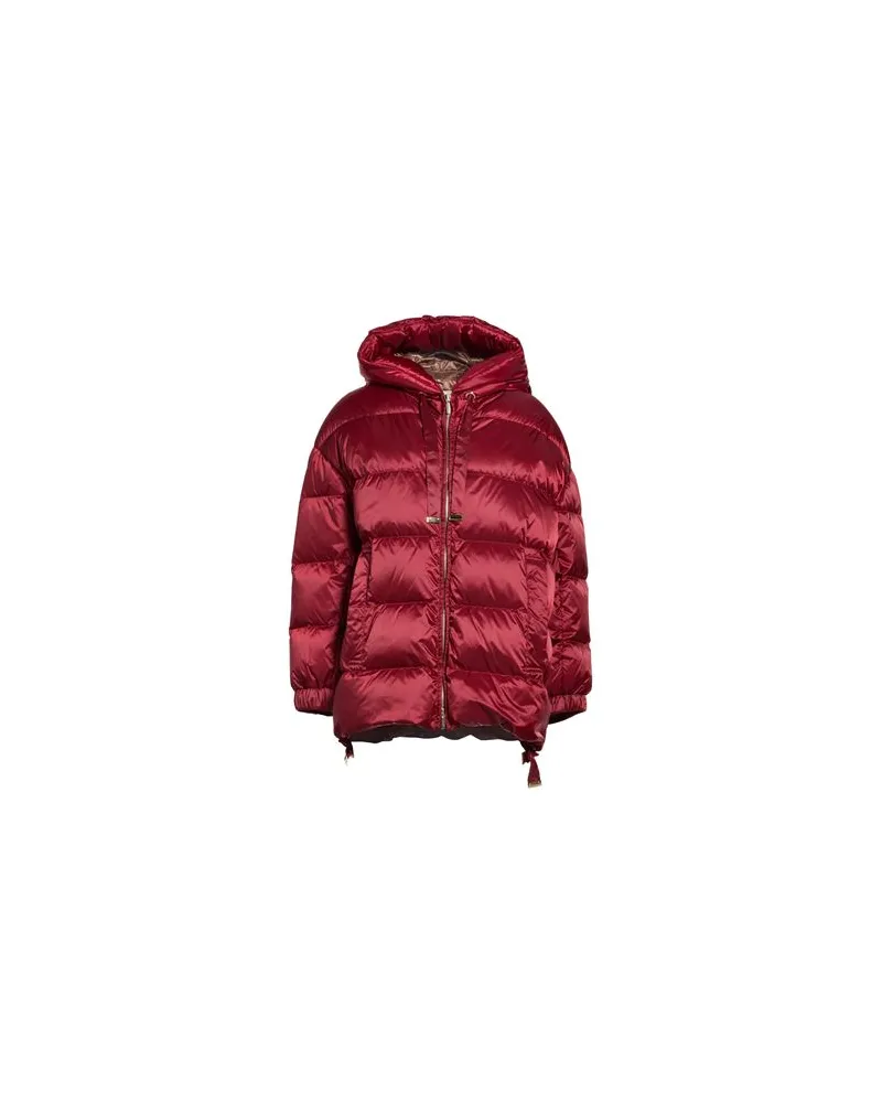 Max Mara JACKEN & MÄNTEL - Pufferjacken & Daunenjackenauf YOOX.COM Rostrot