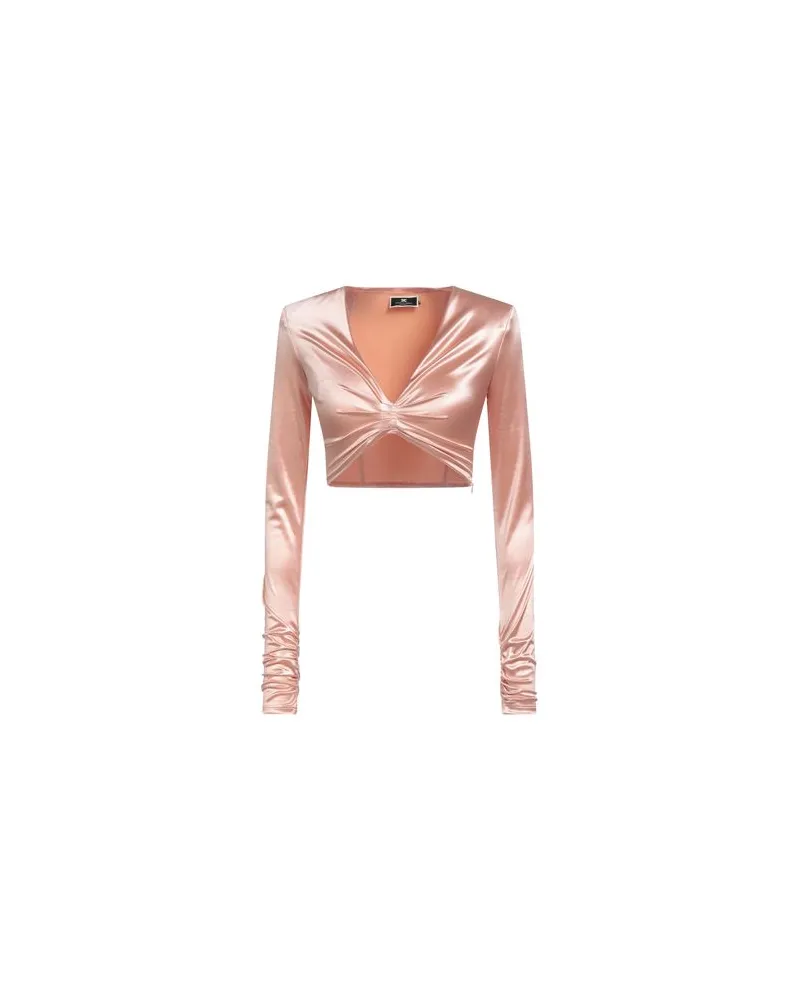 Elisabetta Franchi TOPS - Topsauf YOOX.COM Hellrosa