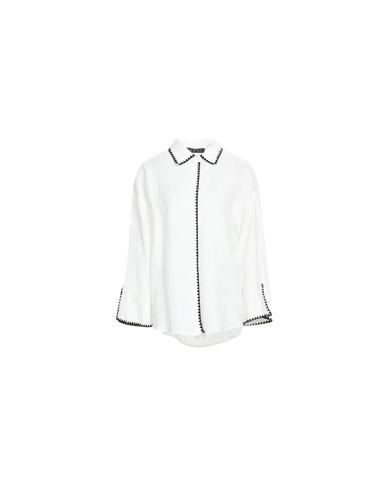Icona By Kaos TOPS - Hemdenauf YOOX.COM Weiß