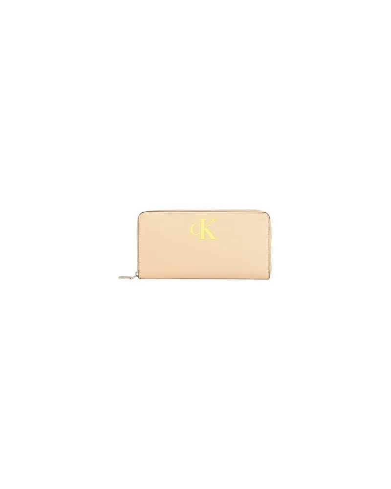 Calvin Klein Kleinlederwaren - Brieftaschenauf YOOX.COM Sand