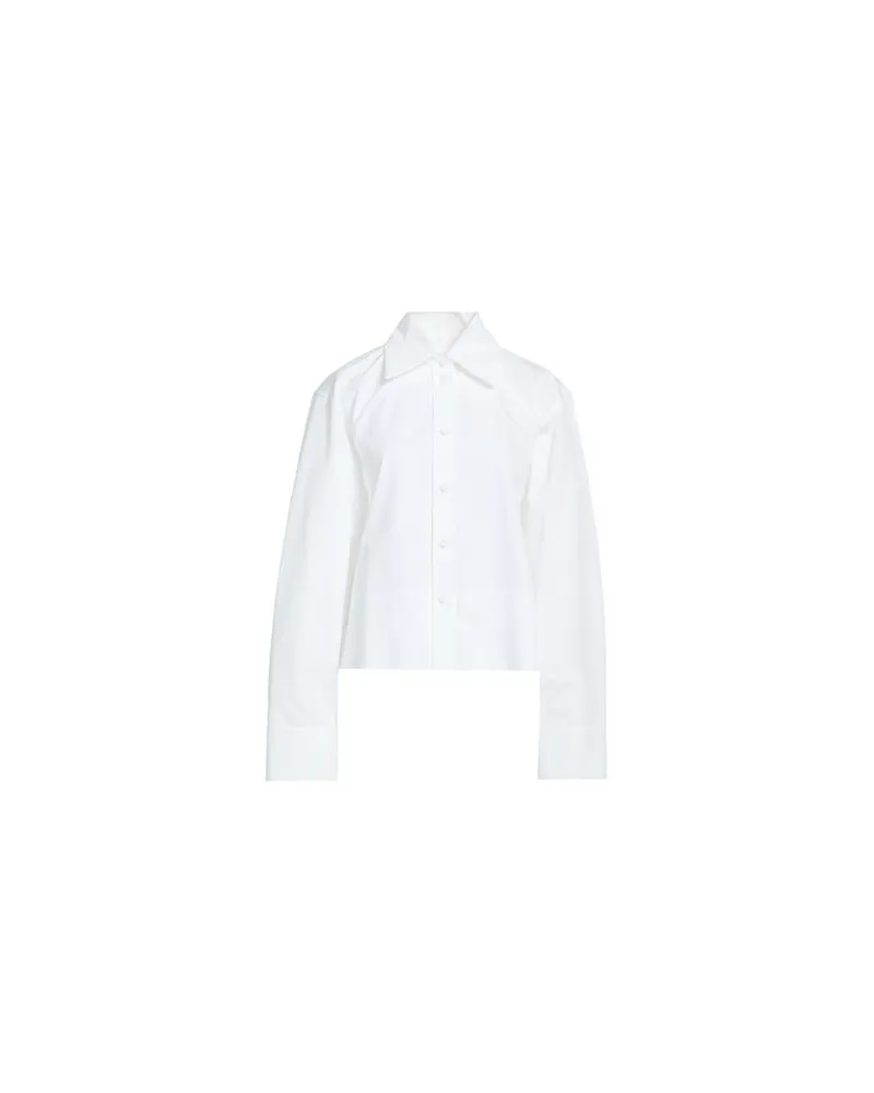 Jil Sander TOPS - Hemdenauf YOOX.COM Weiß