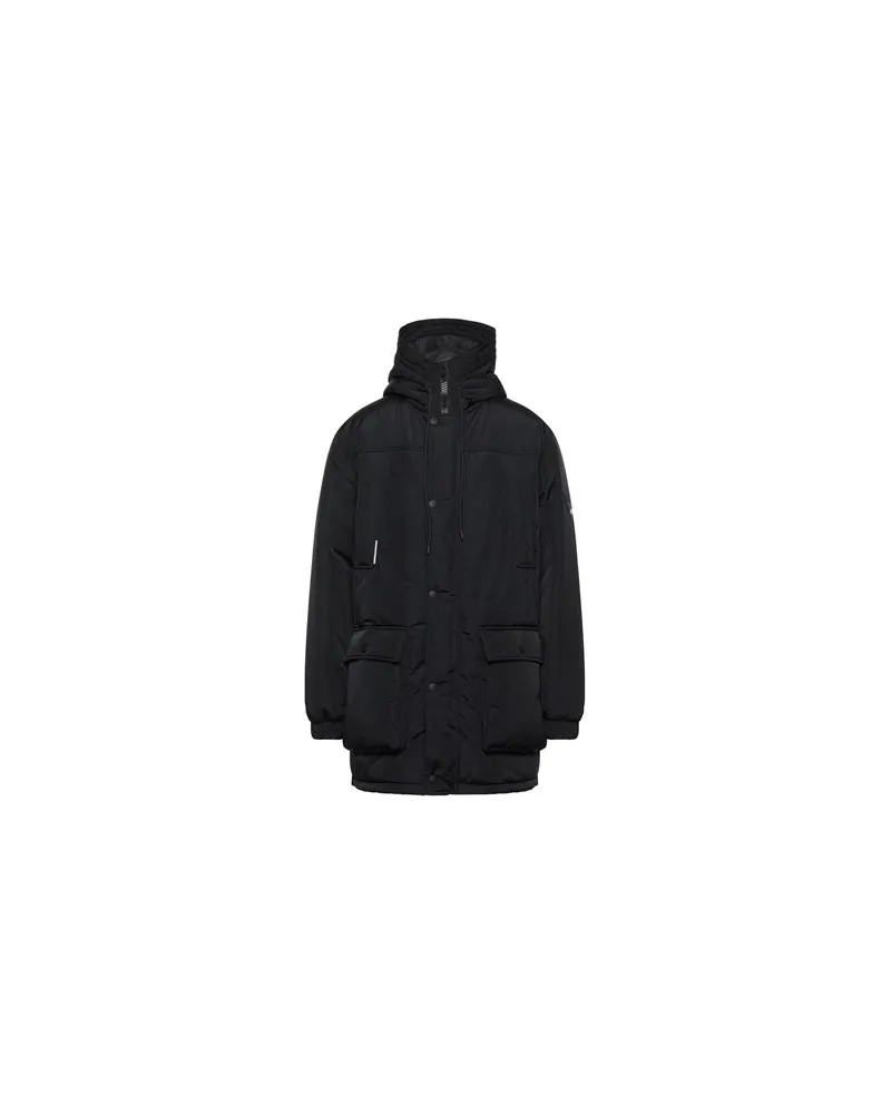 MSGM JACKEN & MÄNTEL - Pufferjacken & Daunenjackenauf YOOX.COM Schwarz