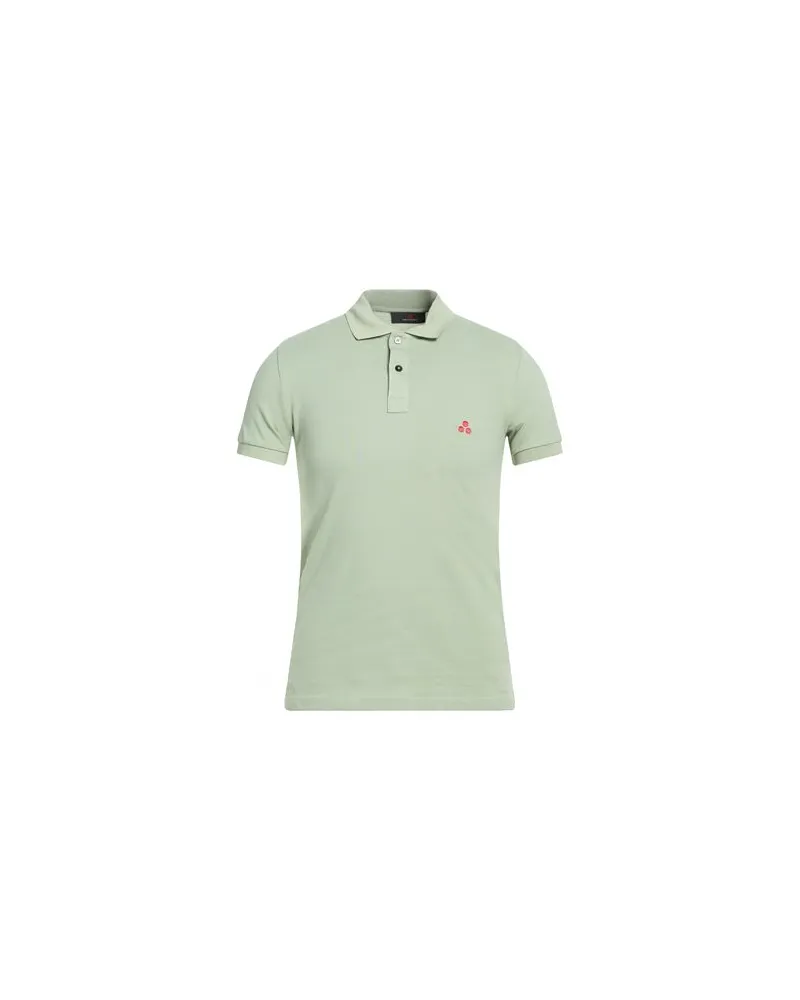 Peuterey TOPS - Poloshirtsauf YOOX.COM Salbeigrün