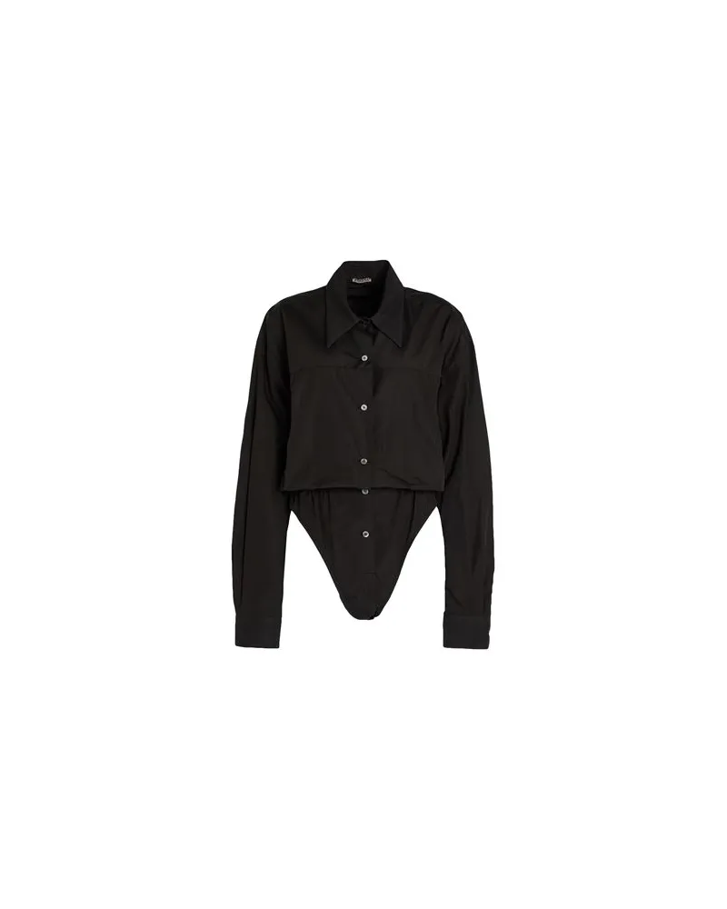 BARENA TOPS - Bodysuitsauf YOOX.COM Schwarz