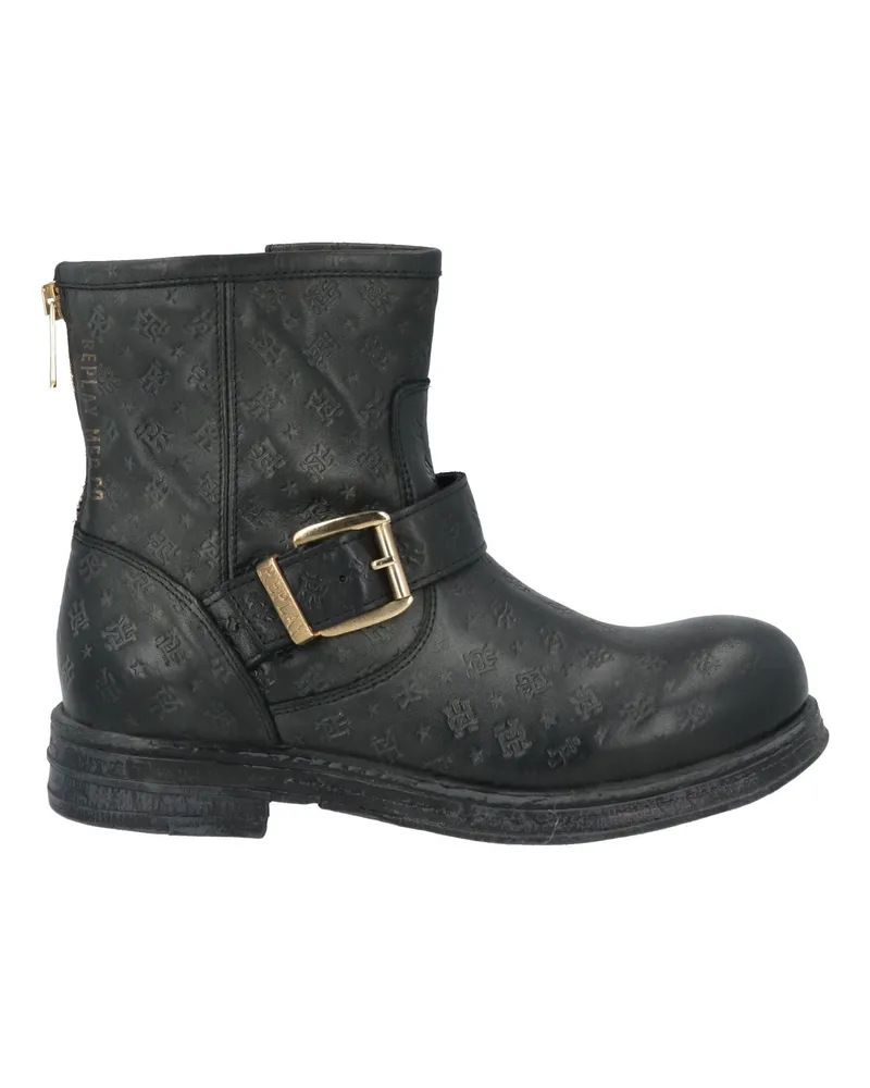 Replay Stiefelette Schwarz