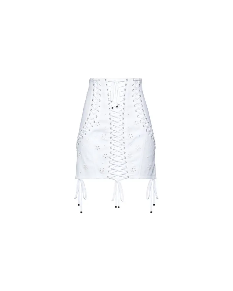 Dolce & Gabbana HOSEN & RÖCKE - Jeansröckeauf YOOX.COM Weiß