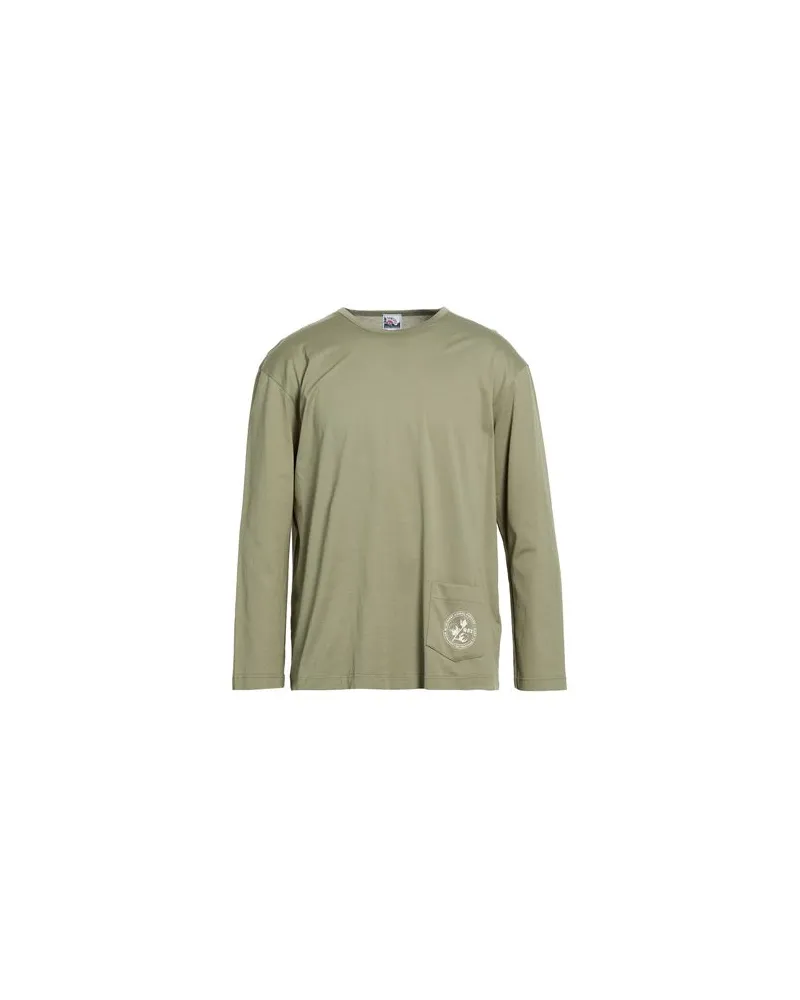 Sunspel X NIGEL CABOURN - TOPS - T-shirtsauf YOOX.COM Salbeigrün
