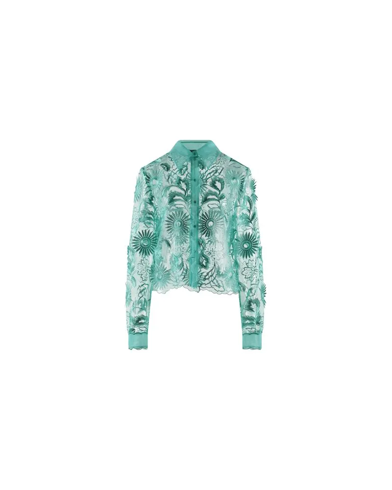 Alberta Ferretti TOPS - Hemdenauf YOOX.COM Tūrkis