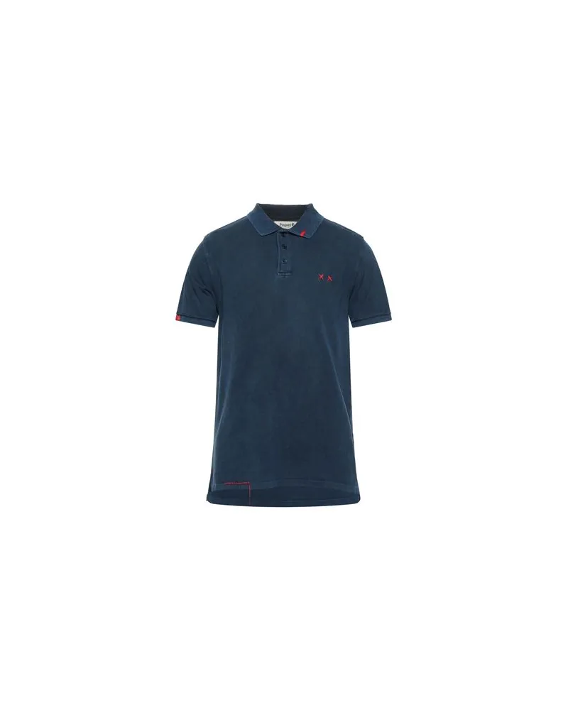 Project E TOPS - Poloshirtsauf YOOX.COM Taubenblau