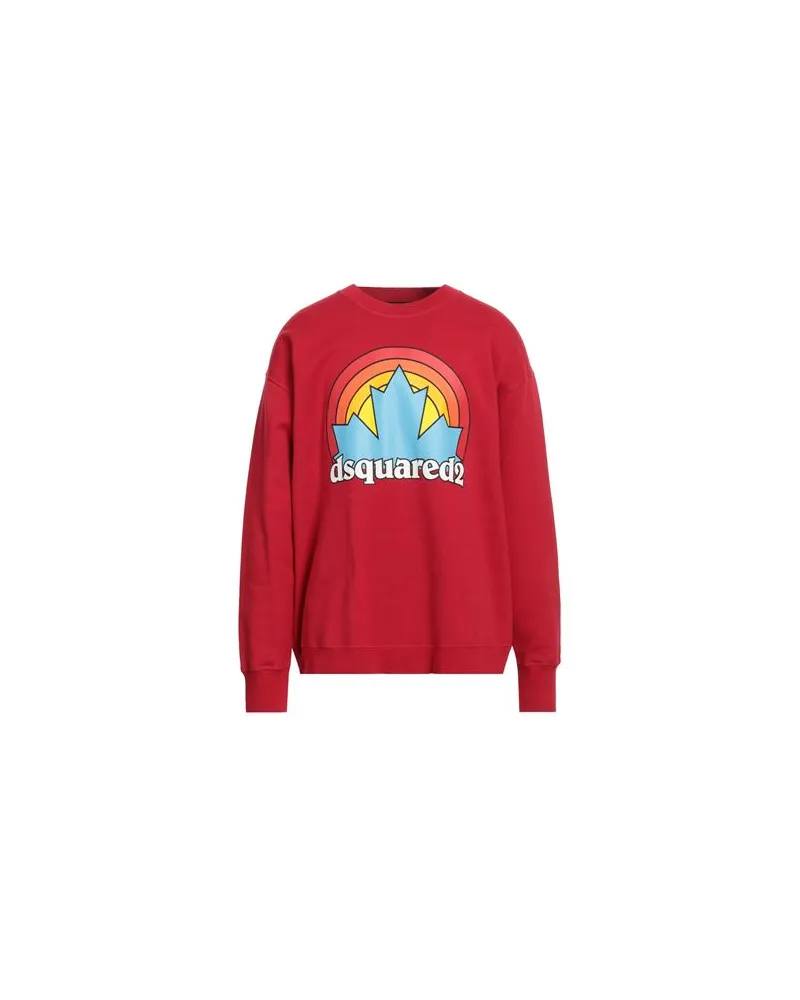 Dsquared2 TOPS - Sweatshirtsauf YOOX.COM Rot