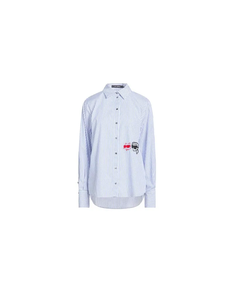 Karl Lagerfeld TOPS - Hemdenauf YOOX.COM Blau