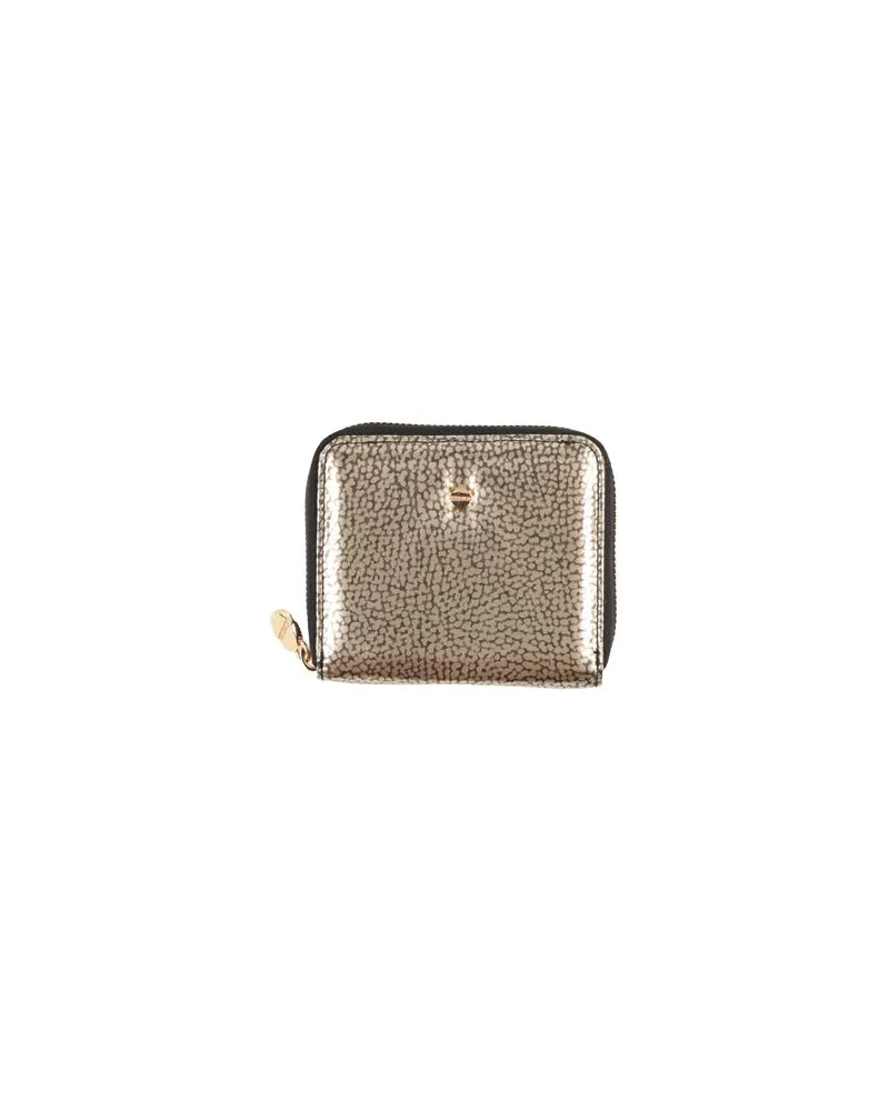 Borbonese Kleinlederwaren - Brieftaschenauf YOOX.COM Platin