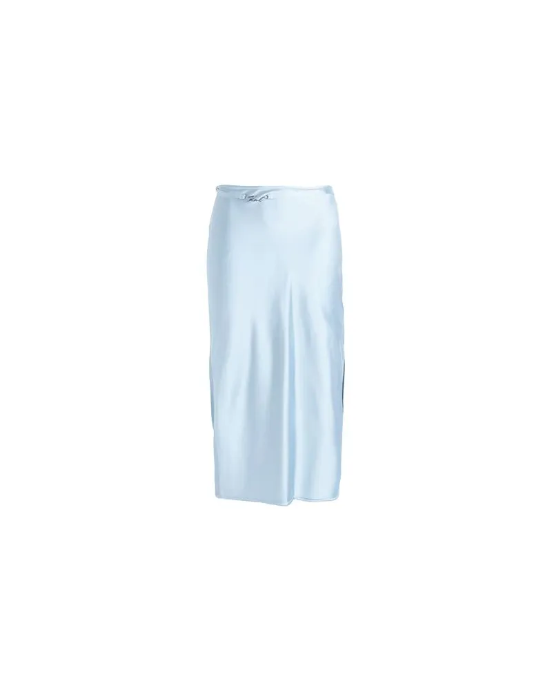 Karl Lagerfeld KARL CHARM SOFT SKIRT  - HOSEN & RÖCKE - Midi-Röckeauf YOOX.COM Himmelblau