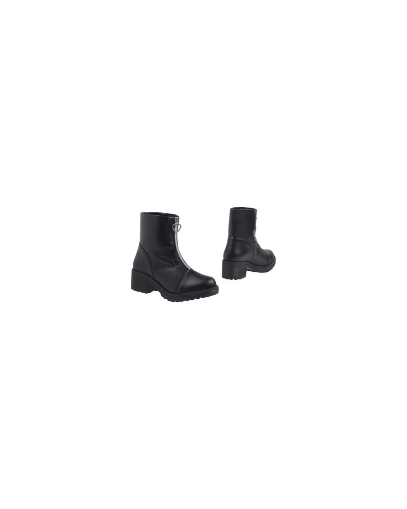 Moschino SCHUHE - Stiefelettenauf YOOX.COM Schwarz