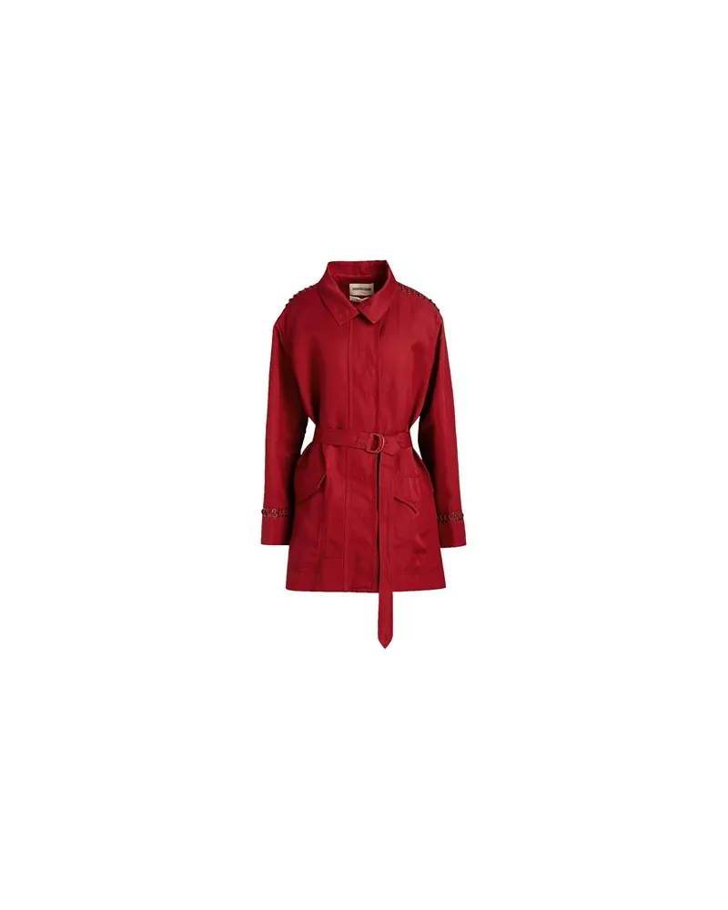 Roberto Cavalli JACKEN & MÄNTEL - Jacken, Mäntel & Trenchcoatsauf YOOX.COM Ziegelrot