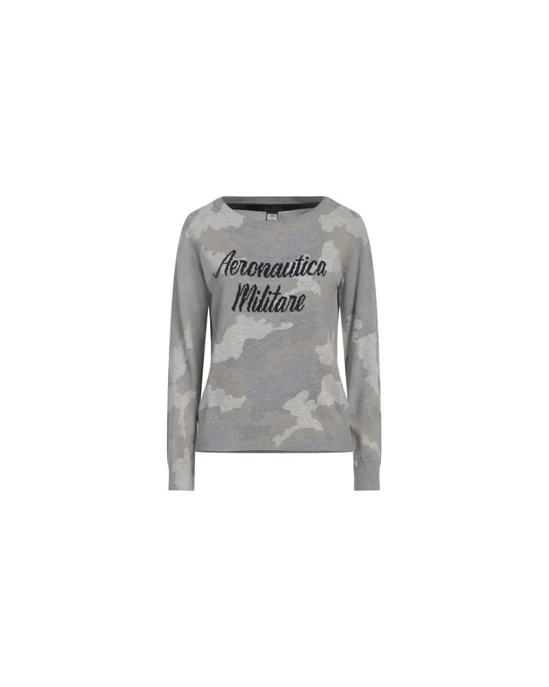Aeronautica Militare STRICKWAREN - Pulloverauf YOOX.COM Grau