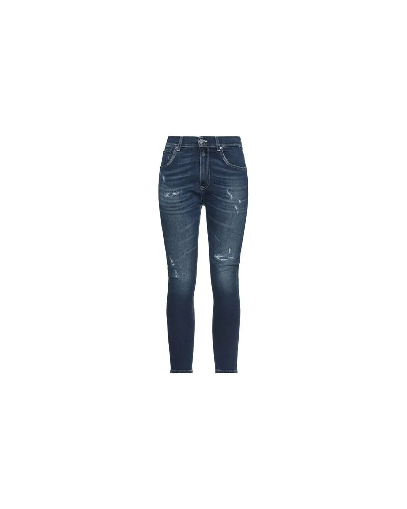 Dondup HOSEN & RÖCKE - Jeanshosenauf YOOX.COM Blau