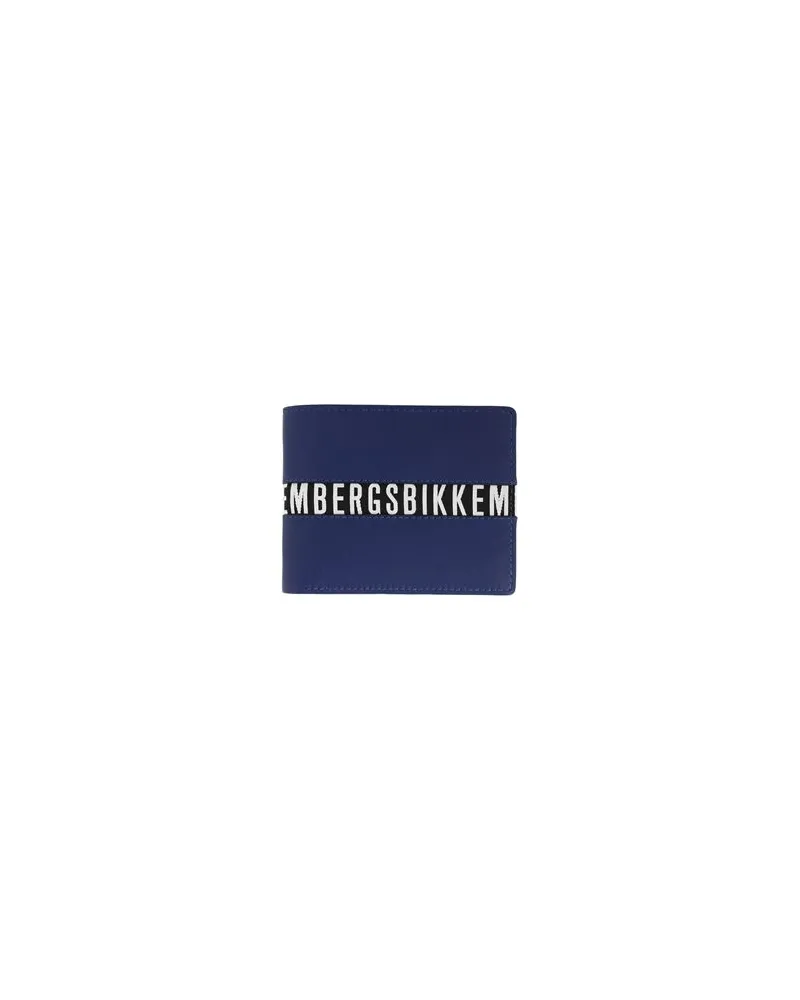 Bikkembergs Kleinlederwaren - Brieftaschenauf YOOX.COM Marineblau