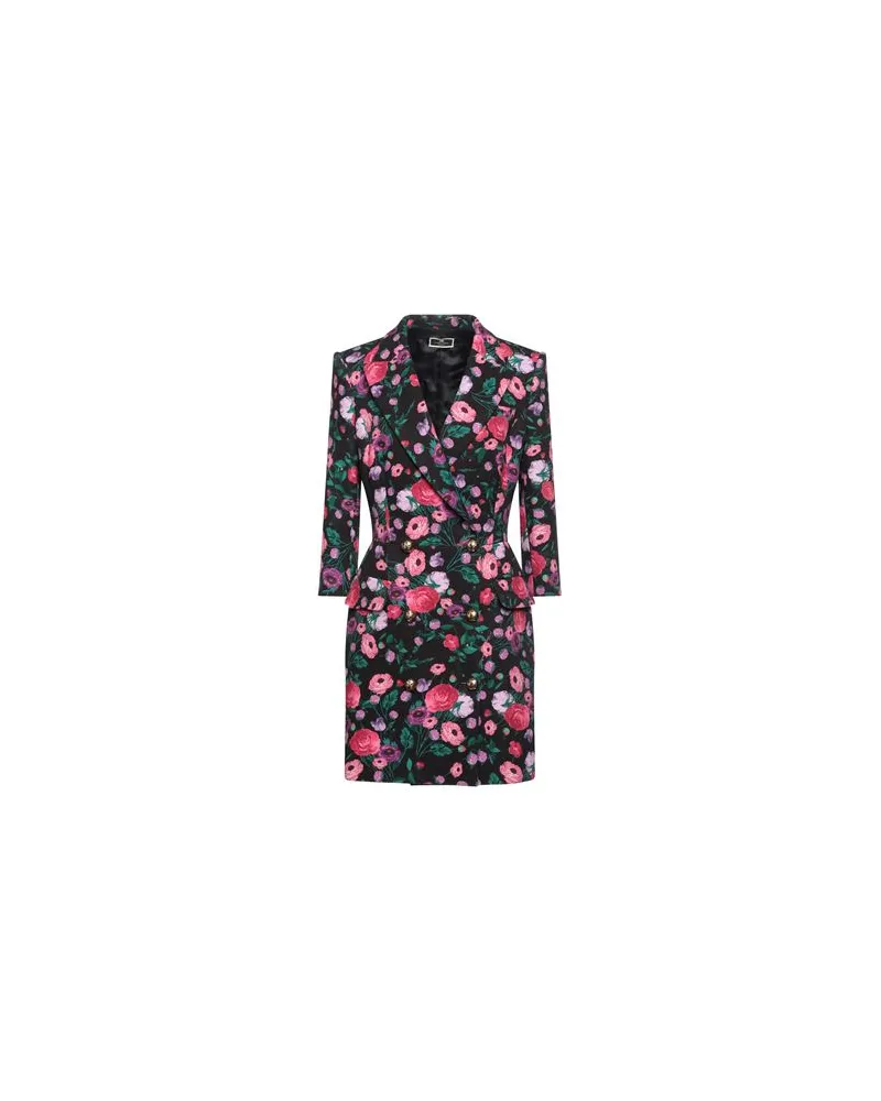 Elisabetta Franchi KLEIDER - Mini-Kleiderauf YOOX.COM Schwarz