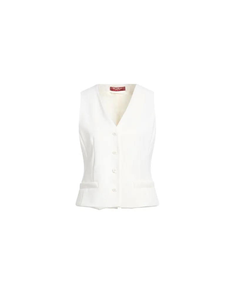 Max Mara ANZÜGE und CO-ORDS - Couture-Westenauf YOOX.COM Weiß