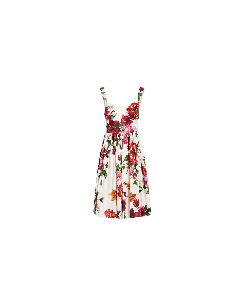 Dolce & Gabbana KLEIDER - Midi-Kleiderauf YOOX.COM Weiß