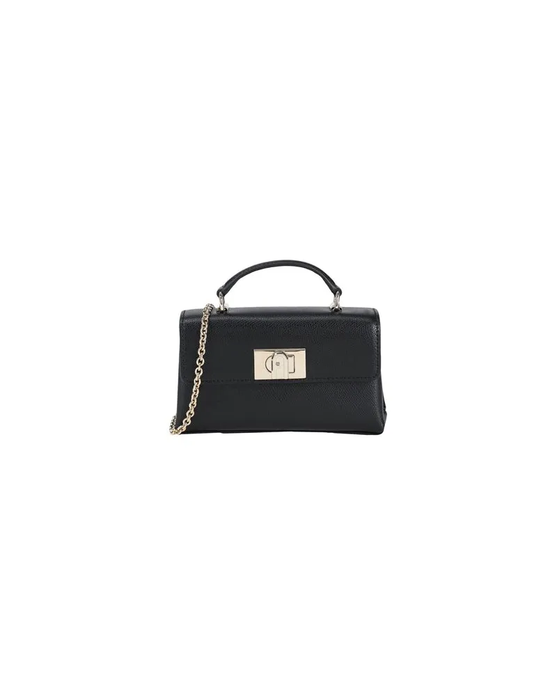 Furla 1927 MINI CROSSBODY TOP   - TASCHEN - Handtaschenauf YOOX.COM Schwarz