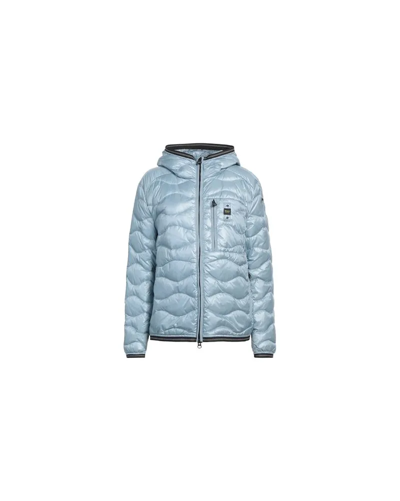 Blauer JACKEN & MÄNTEL - Pufferjacken & Daunenjackenauf YOOX.COM Hellblau