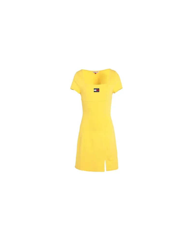 Tommy Hilfiger KLEIDER - Mini-Kleiderauf YOOX.COM Gelb