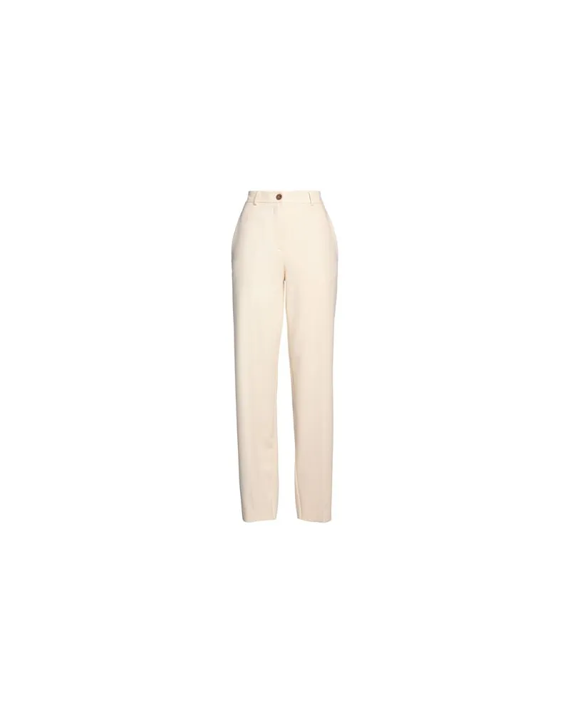 ALYSI CRÈME - HOSEN & RÖCKE - Hosenauf YOOX.COM Cremeweiß