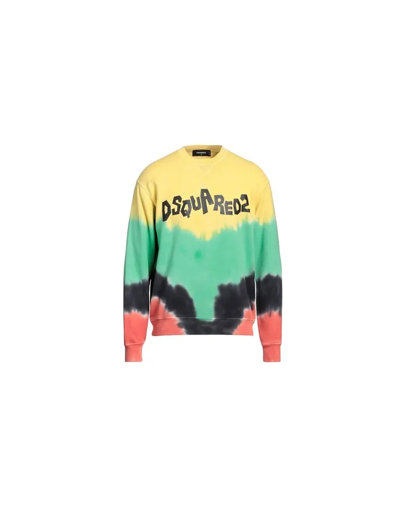 Dsquared2 TOPS - Sweatshirtsauf YOOX.COM Gelb
