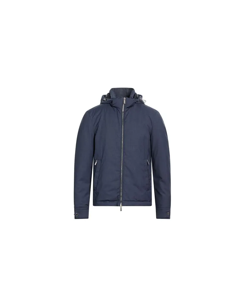 MOORER JACKEN & MÄNTEL - Pufferjacken & Daunenjackenauf YOOX.COM Marineblau